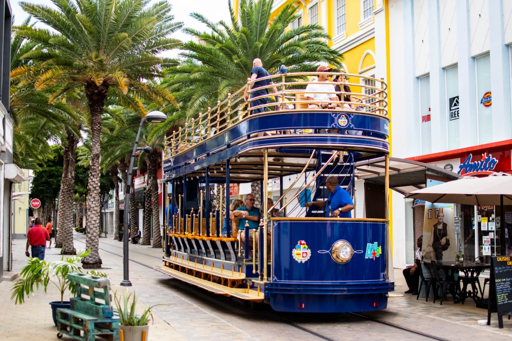 Tramwaj Oranjestad.